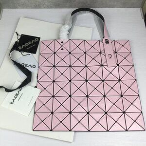 New Bao Bao Issey Miyake Lucent Tote Bag in pink